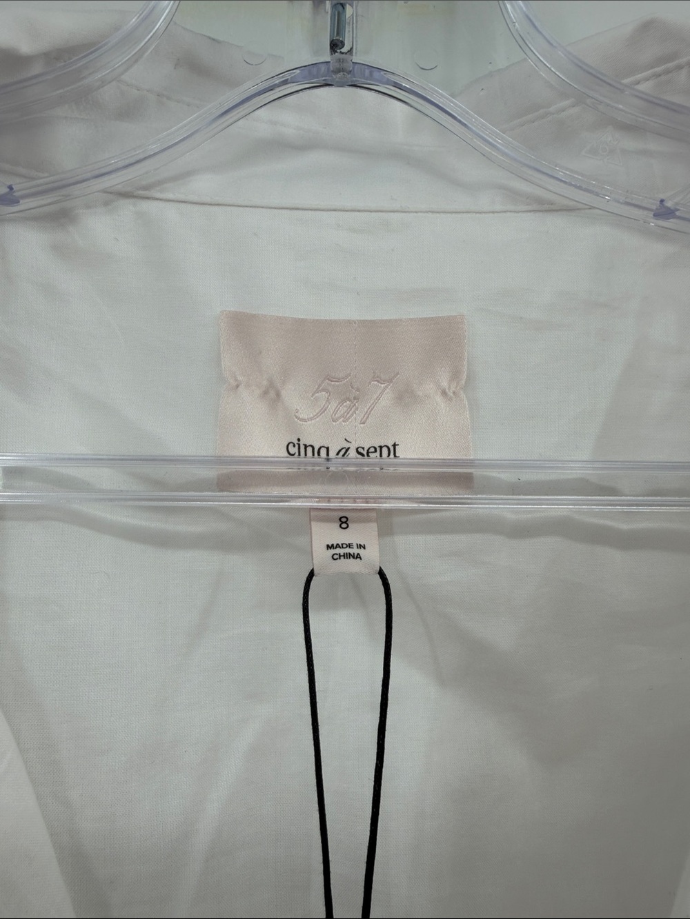 Cinq A Sept Women's Monty Pleated Midi Dress - White - 8 - New with tags - Picture 4 of 13